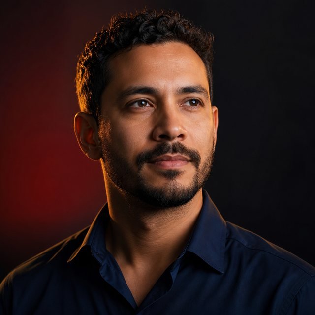 Retrato ilustrado de Rafael Mendes, autor da Estação IPTV